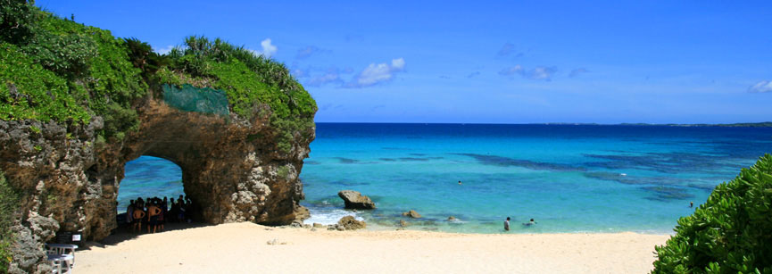 宮古島の砂山ビーチ
